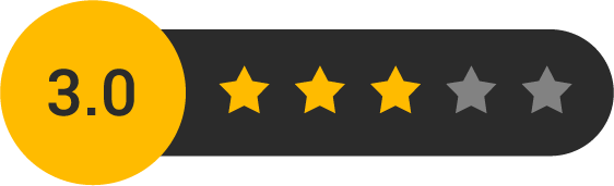 3 Star Rating Reviews
